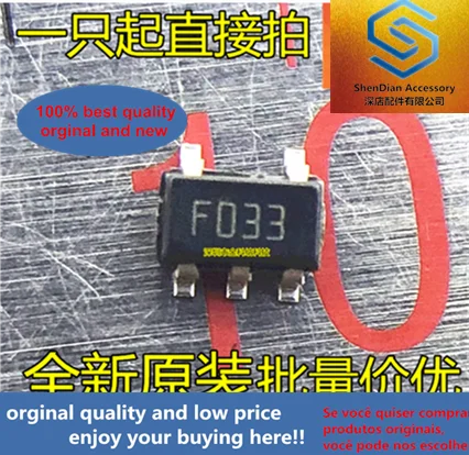 

10pcs only orginal new LD2980ABM33TR printed silk F033 SOT23-5 patch linear regulator chip