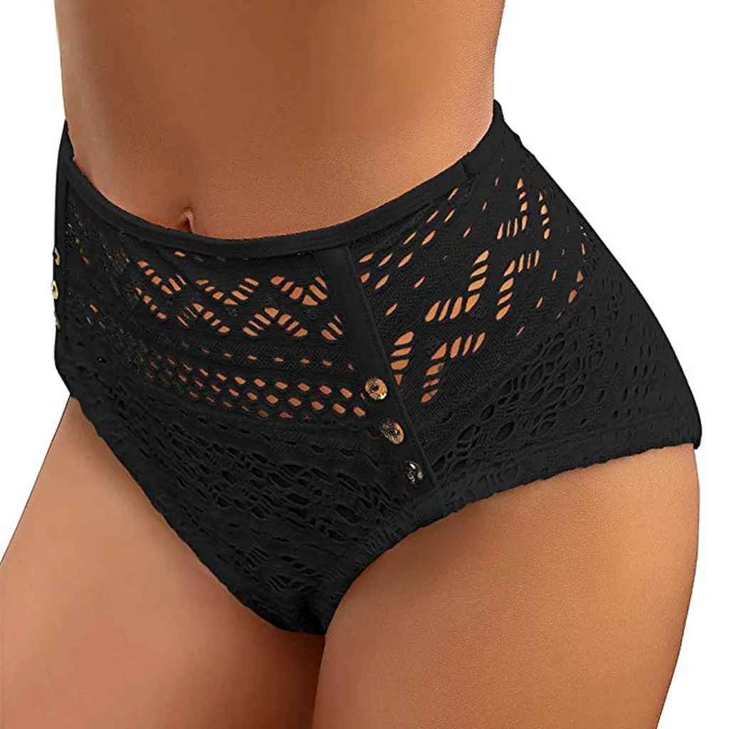 plus size tummy control swim bottoms