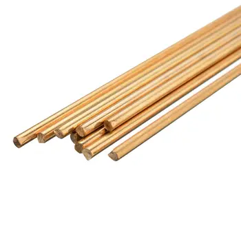 

10pcs/set Brass Rod Wires Sticks 2mm*250mm For Repair Welding Brazing Soldering