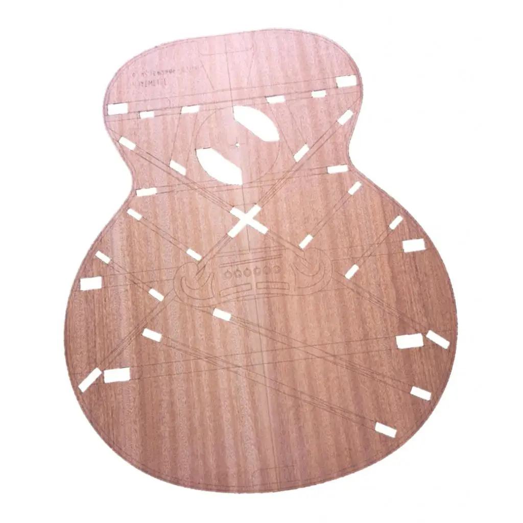 43 inch SJ200 Jumbo Acoustic Guitar Layout Template - Guitar Building