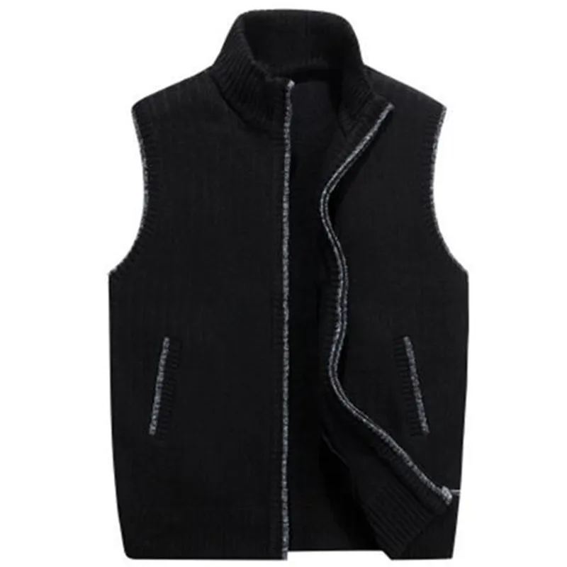 Men's Armless Vest Sweater - Image 2