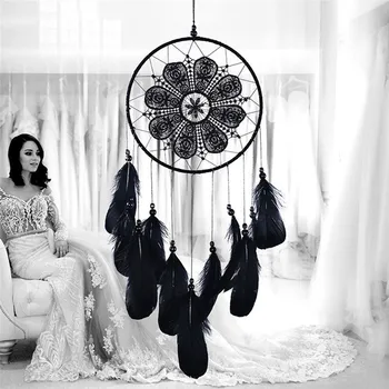 Indian Style Dreamcatcher Handmade Wind Chimes Hanging Pendant Dream Catcher Home Wall Art Hangings Decorations 1