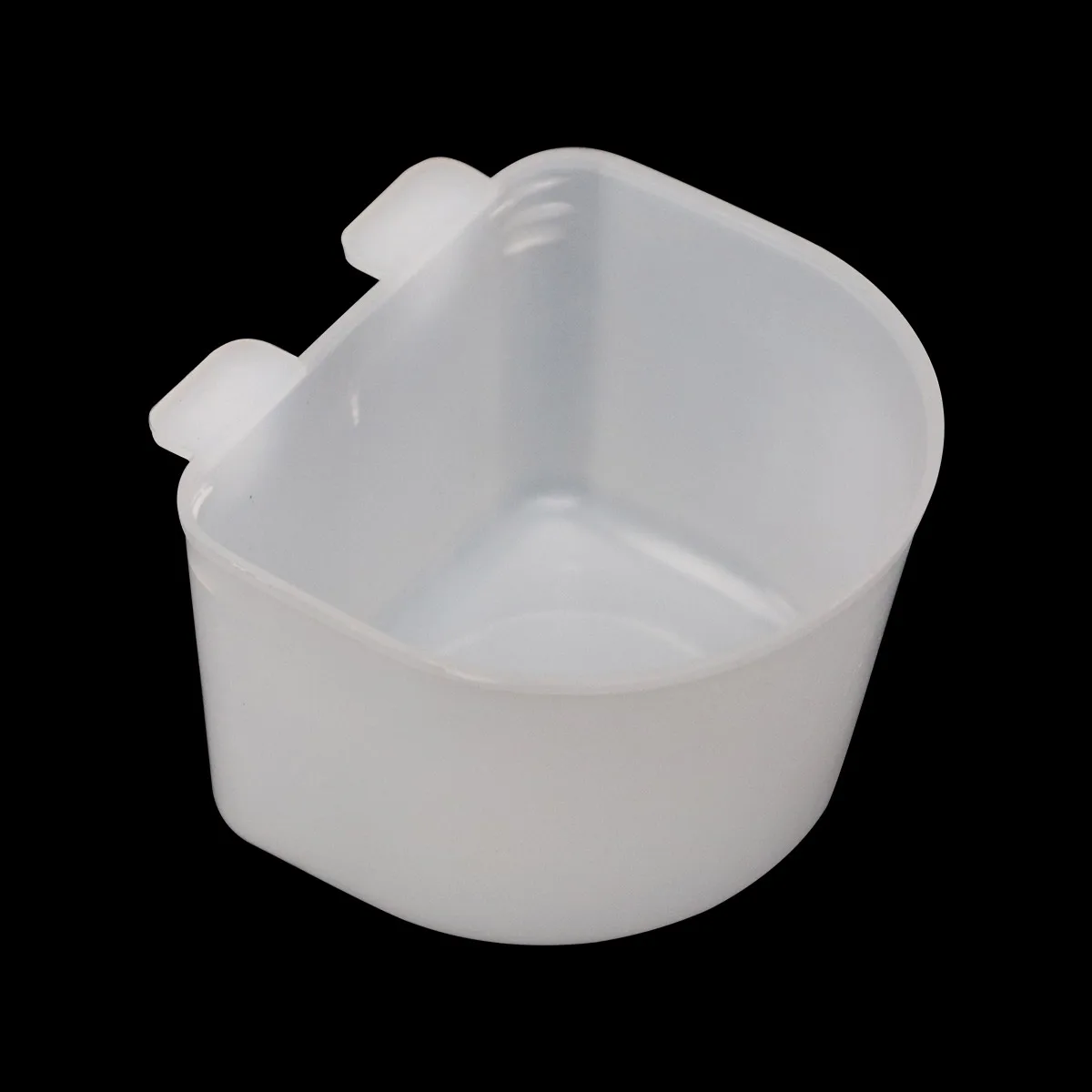 Bird Feeder Quail Parrot Feed Water Bowl Drinker Practical Water Food Cup 12Pcs For Small Bird Clip