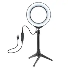 ^#Cheap Desktop 4.6'' 6.2'' LED Ring Light With Tripod for Makeup Vlog Youtube Video Live Stream ^#Cheap Desktop 4.6'' 6.2'' LED Ring Light With Tripod for Makeup Vlog Youtube Video Live Stream