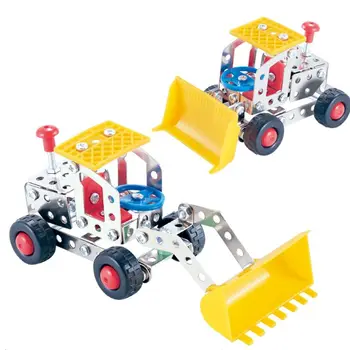 

139 Pcs 5 in 1 Assembled Engineering Car Blocks Set Educational Toys for Kids R9UE