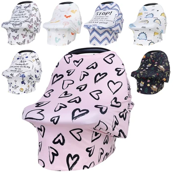 

Baby Premium Multi-Use Cover Nursing Cover Baby Car Seat Covers Shopping Cart High Chair and Breastfeeding Cover Ultra-Soft