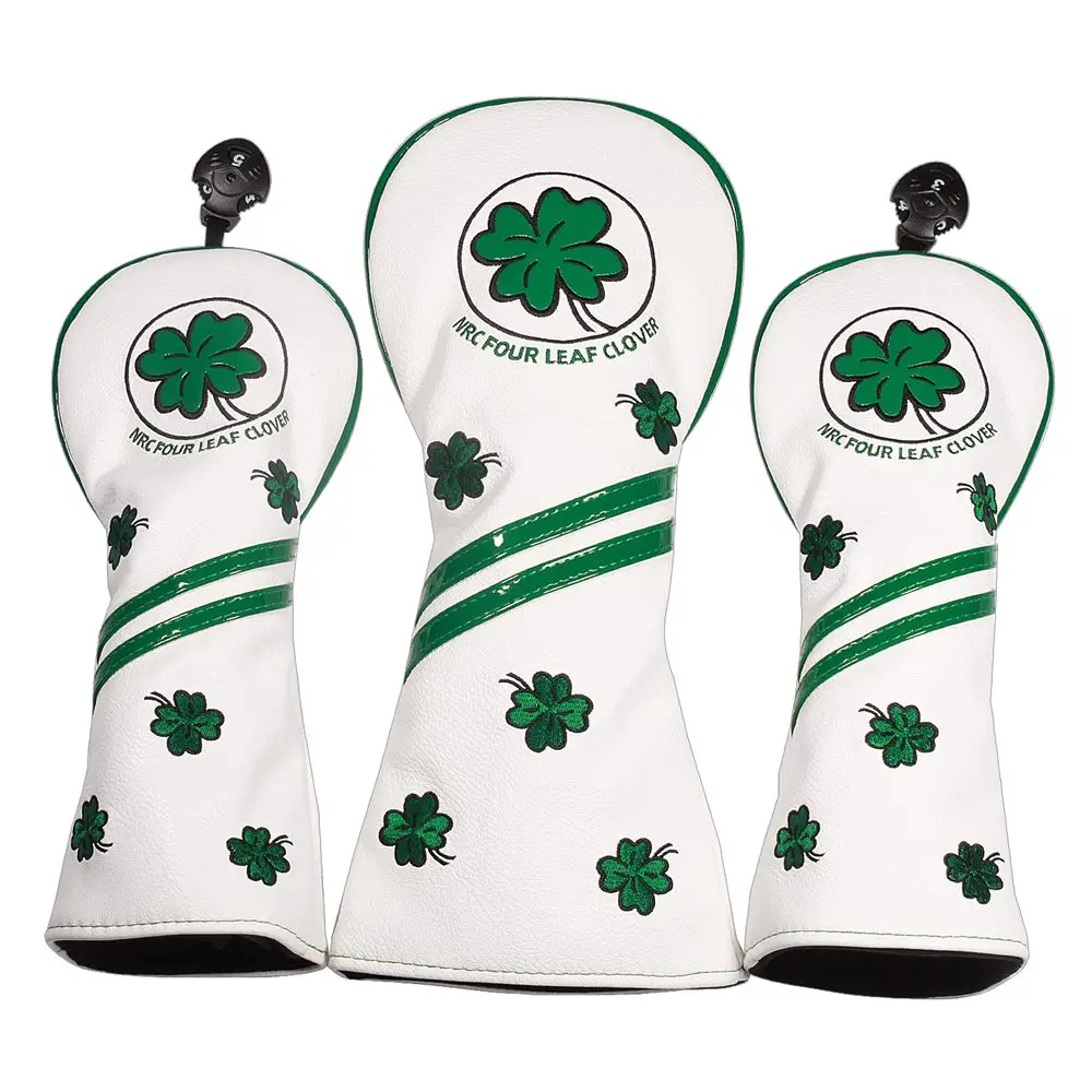 Новый головной убор Shamrock для гольф-клуба из искусственной кожи Гибридный чехол