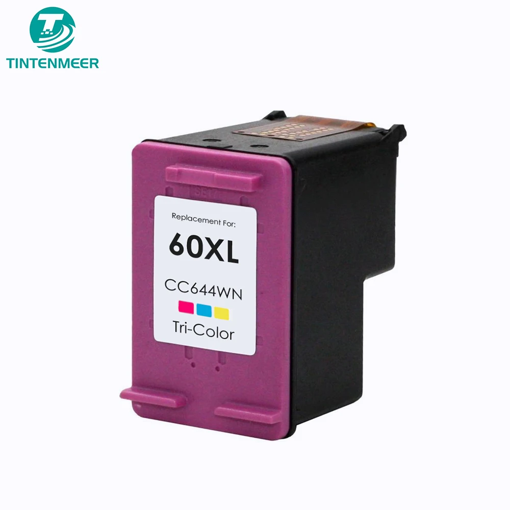 Tintemeer cartucho de tinta 60 compatible con hp photosmart C4780, C4783,  C4795, C4799, D110a, F2400, deskjet D1660, D1663, D2530, D2545|Cartuchos de  tinta| - AliExpress