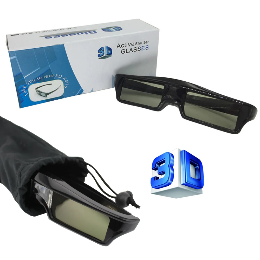 3D очки с активным затвором для проекторов Xgimi Z4X/H1/H2/Z5 Optoma Sharp LG Acer H5360 Jmgo BenQ w1070