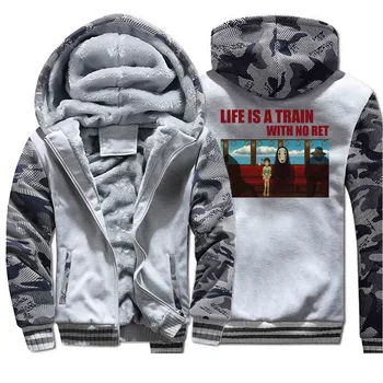 

Anime Miyazaki Hayao Spirited Away Coat No Face Man Camo Hoodies Autumn Men Fashion Fleece Japanese Hip Hop Plus Size Streetwear