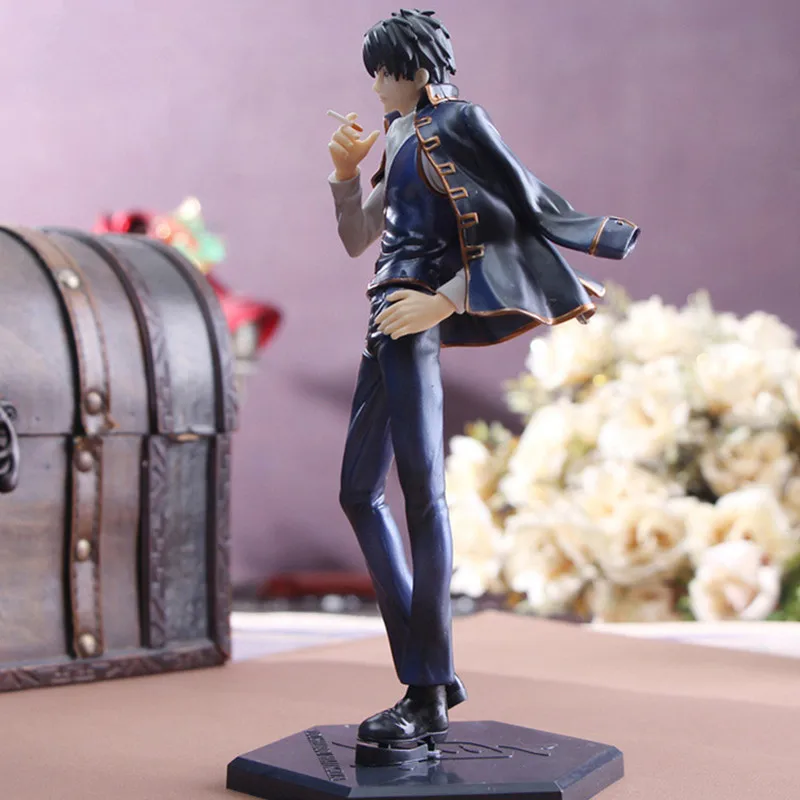 MCR аниме 20 см Hijikata Toushirou GINTAMA фигурка игрушки коллекция Рождественский подарок A171