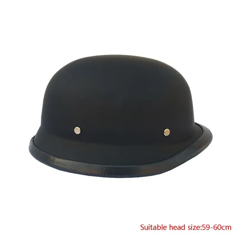 1 PCRetro мотоциклетный шлем половина лица винтажные регулируемые мужские женские шлемы жесткая шляпа