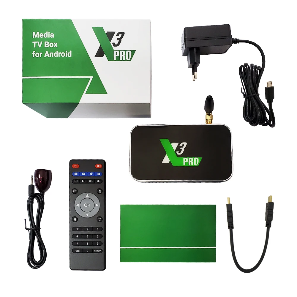 X3 PRO X3 cube Amlogic S905X3 Android 9,0 tv Box 2 ГБ 4 ГБ DDR4 16 ГБ 32 ГБ rom 2,4G 5G WiFi 1000M LAN Bluetooth 4K HD медиаплеер