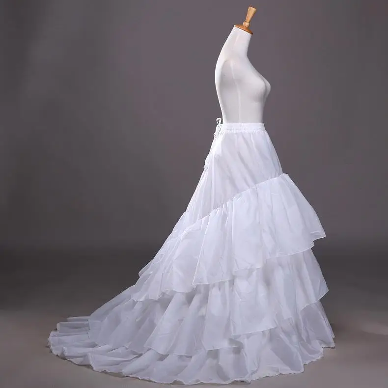 В Stork белая свадебная юбка белое кринолиновое Тюлевое платье для невесты, Нижняя юбка-американка с русалочкой для девочек, Jupon Mariage