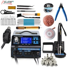 992DA+ 3 в 1BGA насосная ремонтная доска для всасывания дыма паяльная станция для горячего воздуха SMD паяльная станция с паяльником быстрый нагрев