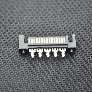 

10pcs/lot 15pin SATA male soldering plug socket jack connector PC computer MOD DIY
