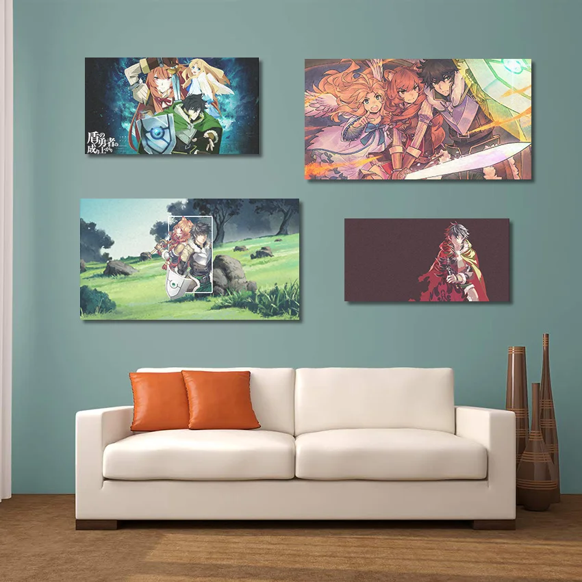 4style Choose The Rising Of The Shield Hero Anime Manga Art Silk Print  Poster 24x36inch - Poster Stickers - AliExpress