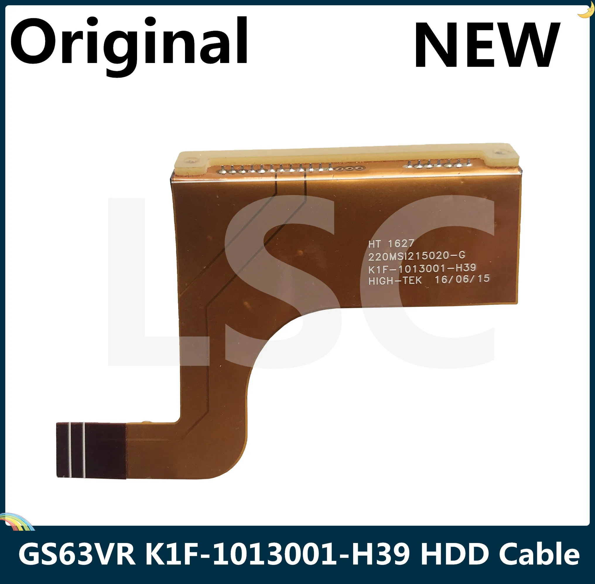 LSC Новый HDD кабель K1F-1013001-H39 для MSI жесткого диска соединительный GS63VR STEALTH PRO-422