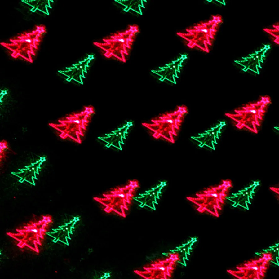 Thrisdar 8 Узор Рождество Снежинки проектор лампа с дистанционным зеленый красный Рождественский лазерный светильник пейзаж лазерный