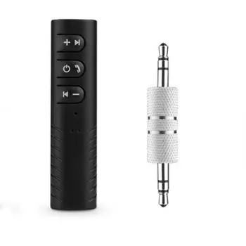 

Mini 3.5mm Jack Wireless Car Kit Handsfree Music Audio Receiver Adapter Auto Wireless AUX for Speaker Headphone Car AUX