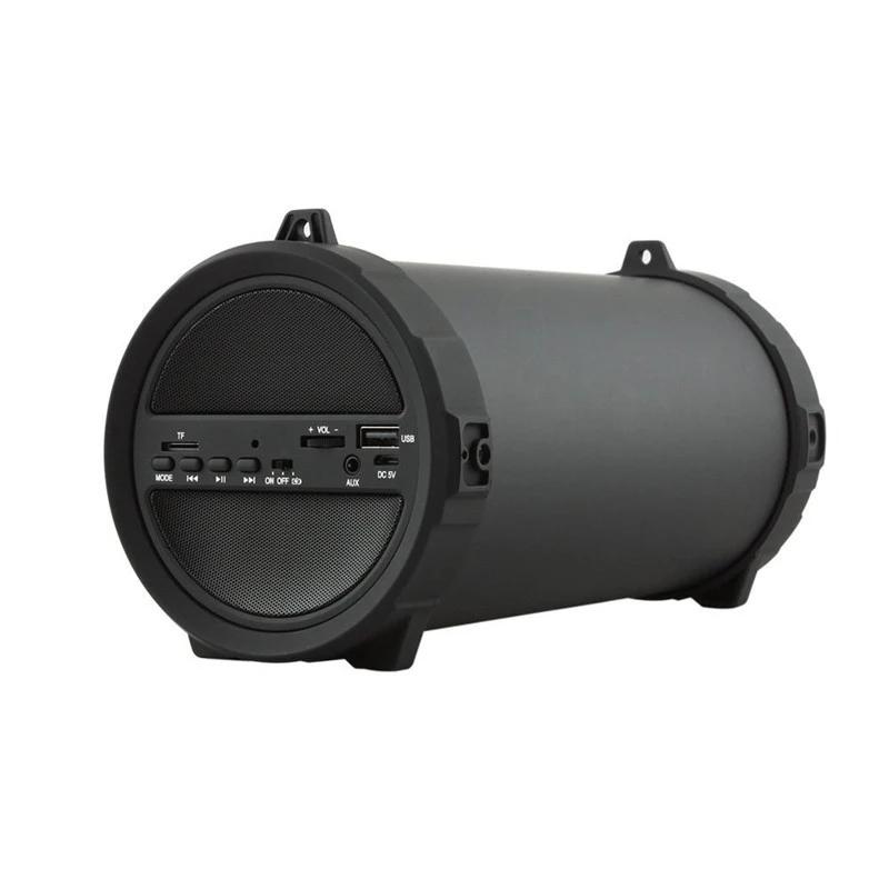 

Wireless Deep Bass Bluetooth Outdoor Speaker Power Bank 10W Big Power HiFi Portable USB Stereo Subwoofer Sound Box Matte Black