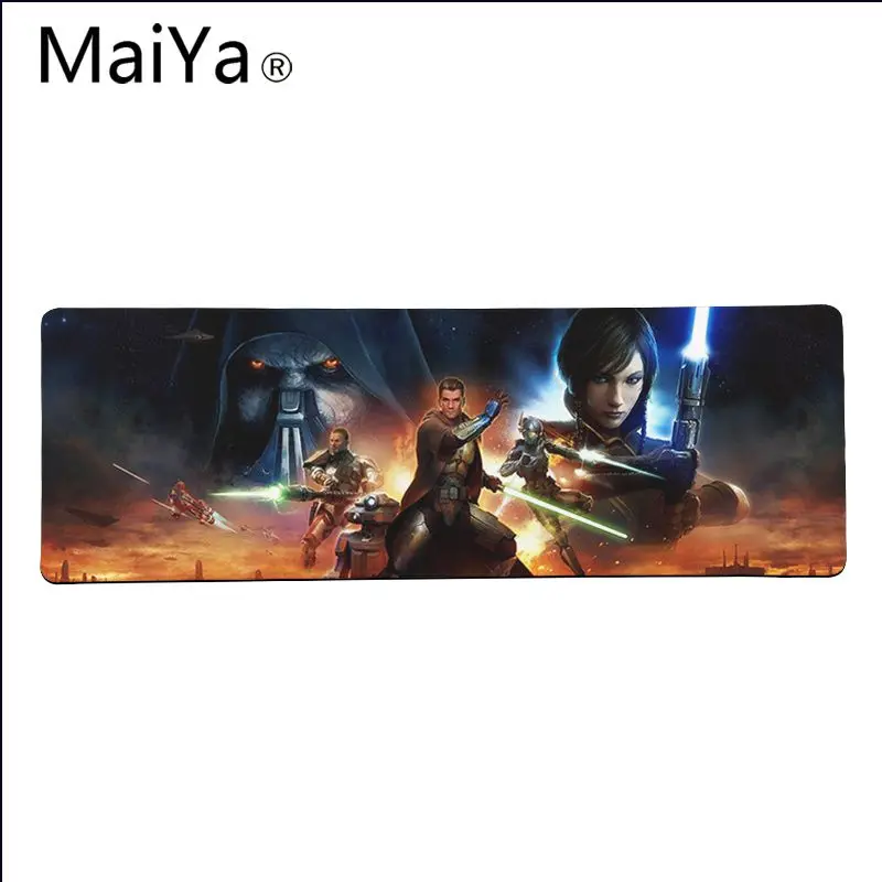 Maiya Star Wars Рыцари Старая Республика офисные мыши геймер силиконовый коврик для мыши большой коврик для мыши клавиатуры коврик