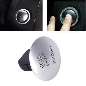 

Car Interior Push Switch Button Cover Engine Plastic For Mercedes Benz CL 2010-14 CL550 coupe 2010-2014 Keyless Start Stop