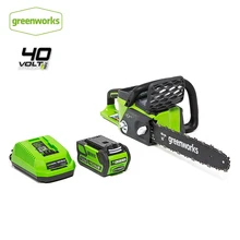 Greenworks 40v 4,0 Ah Cordless Kettensäge Bürstenlosen Motor 20312 Kettensäge Mit 4,0 ah Batterie Und Ladegerät Freie Rückkehr