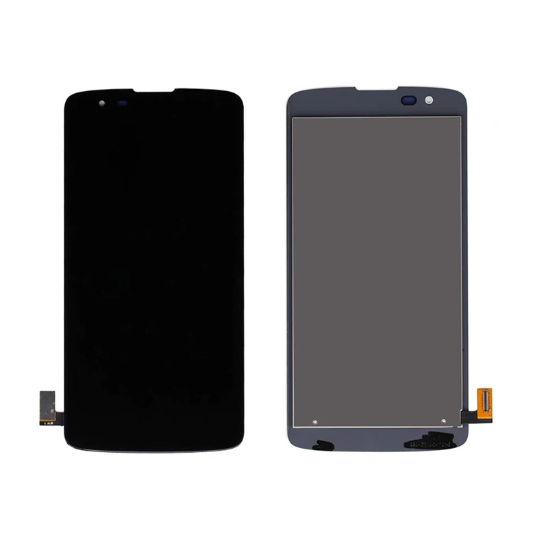 ЖК-дисплей для LG K8 K350 K371 K350N K350E K350DS сенсорный экран дигитайзер сборка черный белый с рамкой