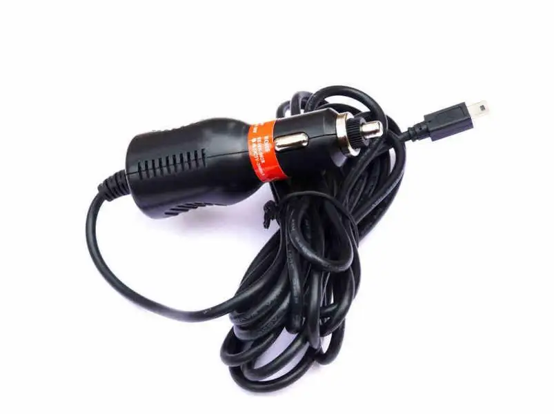 200 шт. DC 5 В 1.5A мини USB Автомобильное зарядное устройство адаптер кабель 3,5 м для Автомобильная камера GPS