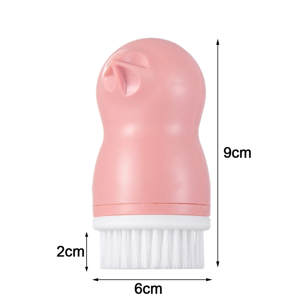 Multifunctional Kitchen Gadgets Vegetable Cleaning Brush Cartoon Bird Potato Peeler Fish Scales Scraper Cooking Tools Dropship