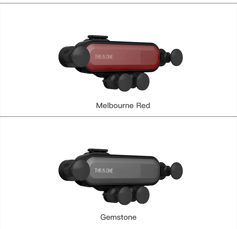 Gourde Gravity Автомобильный держатель для телефона держатель на вентиляционное отверстие автомобиля держатель без магнитной подставки для мобильного телефона универсальная подставка для мобильного телефона