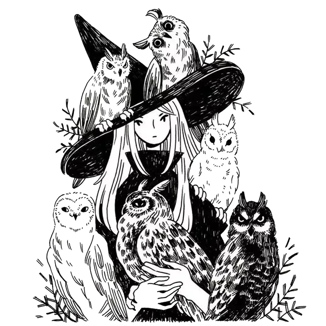 

AZSG Owl / Halloween Witch Clear Stamps For DIY Scrapbooking Decorative Card Making Crafts Fun Decoration Supplies