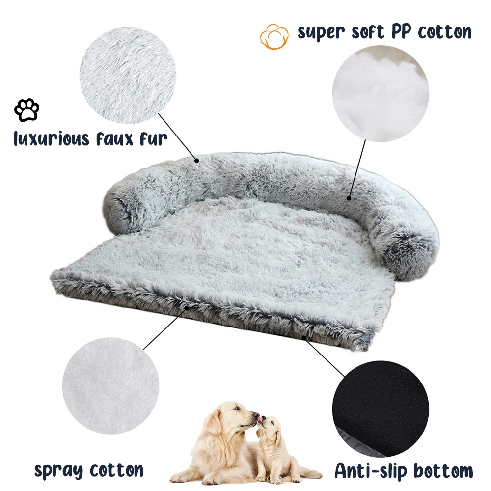 Calming Furniture Protector Pet Bed