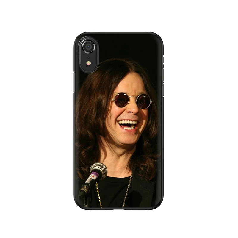 Мягкий силиконовый чехол Ozzy osбурн для телефона iPhone 5 5S SE 6 6s 7 8 Plus X XR XS 11 Pro Max - Цвет: B1