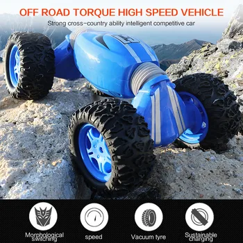 

kids toys Stunt Remote Control Car One-Click Drift Car Climbing Off-Road Vehicle Toy Gift игрушечный Accessories Wholesaler 2020