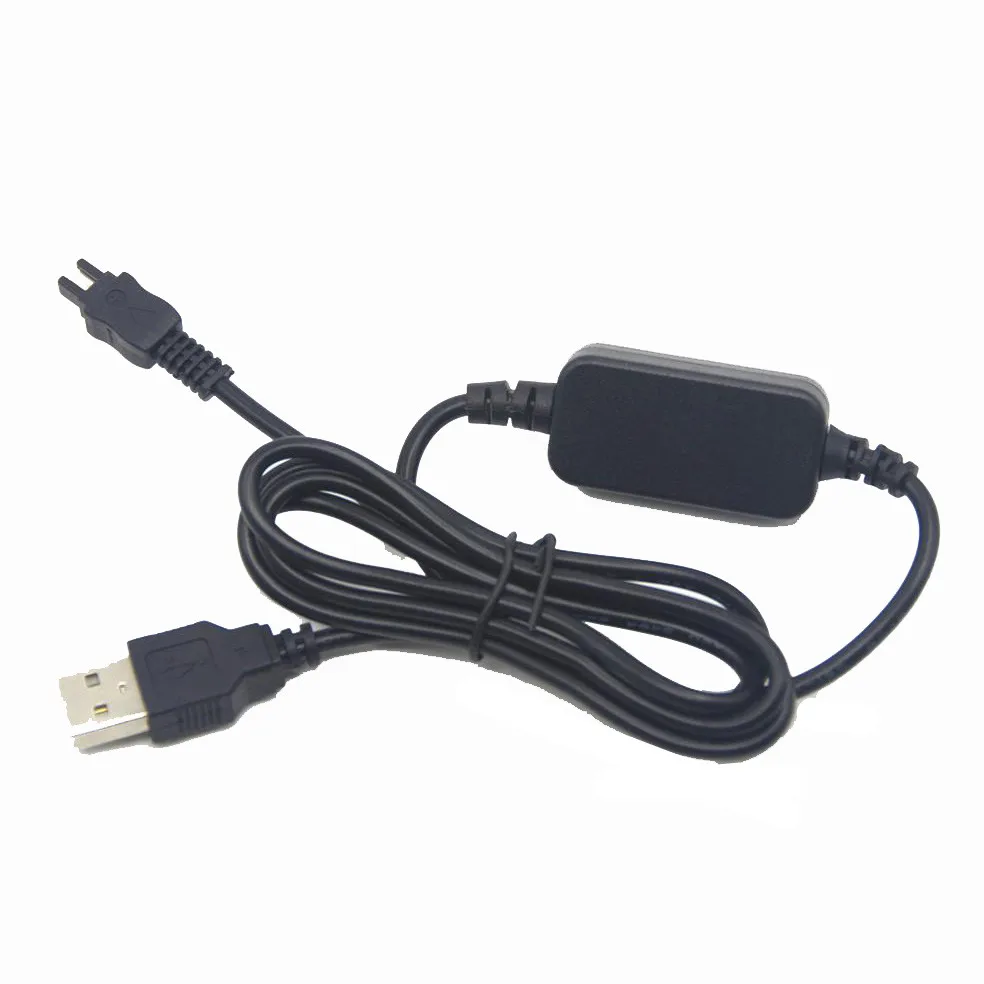 USB Charging Cable AC-L200 AC-L25A Power Bank USB Charger Cable for Sony Cyber-Shot Camera DSC-HX100 HDR-CX105 FDR-AX40 AX45 AX33 NEX-VG900 DVD7 charging cable