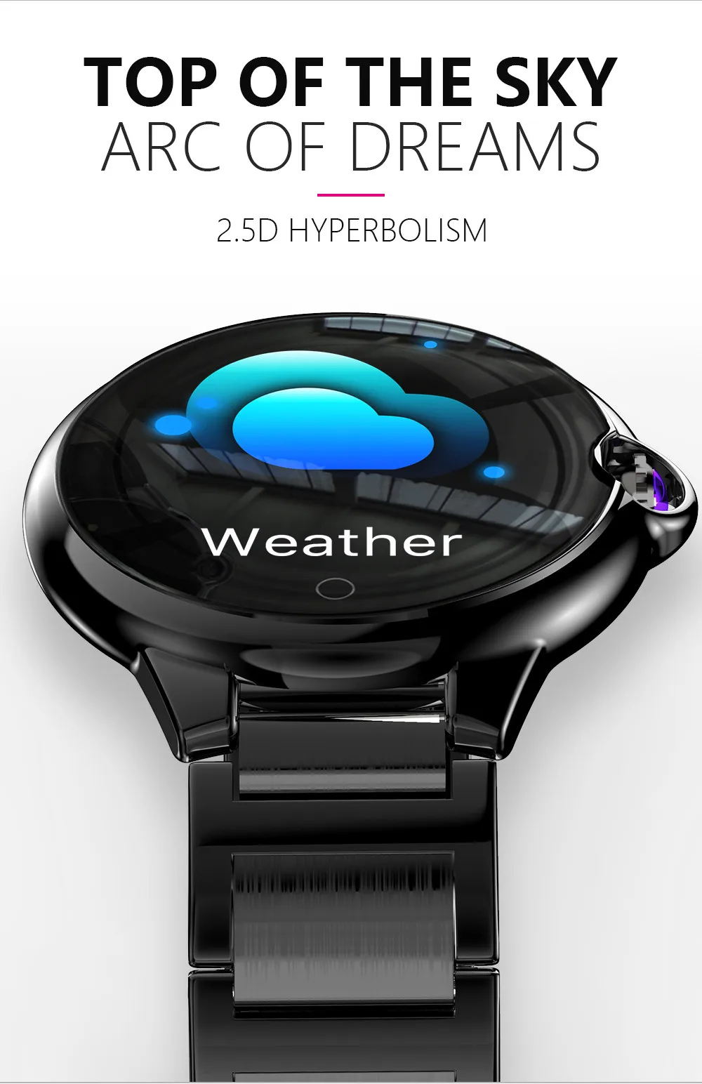 AMYNIKEER Смарт-часы DR88 деловые умные часы Мониторинг Артериального Давления пульса 2.5D гиперболический экран долгий срок службы батареи