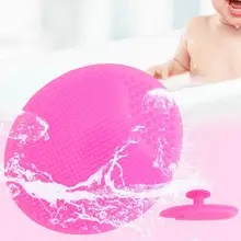 Отшелушивающая силиконовая щетка для ванны массаж тела Душ щетки Спа Уход за кожей сухой тела мягкие чистящие инструменты аксессуары для ванной комнаты