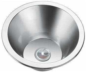 

RV Caravan Camper Boat SS Round Hand Wash Basin Kitchen Sink 340*150mm GR-531A