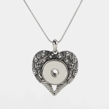 

10pcs Angel Wing Jewellery Pendant Necklaces Crystal Heart Necklace