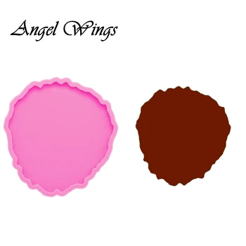 

moldes de silicona Geode coasters Molds DIY silicone mold resin epoxy resin molds for jewelry Custom DY0278