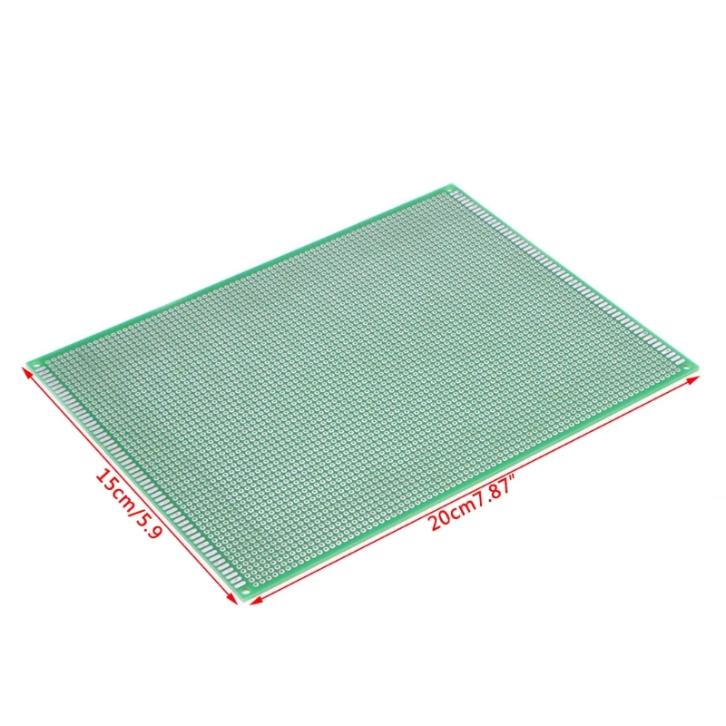 15x20 см одиночный/двухсторонний Прототип PCB Луженая универсальная FR4 Экспериментальная доска Прямая поставка поддержка