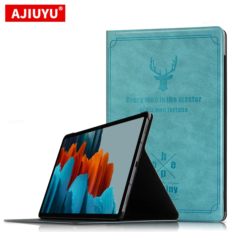 Чехол для Samsung Galaxy Tab S7 2020 11 дюймов Женский чехол защитный из искусственной кожи с