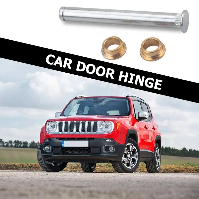 4 шт Петля двери автомобиля конверсионные комплекты для Jeep Grand Cherokee 1994-2001 латунные передние запасные штифты вкладыши втулки-вкладыши