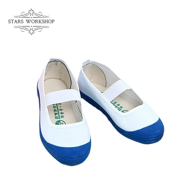 Doki Doki Literature Club Cosplay Schuhe Anime Schule Schuhe Mädchen Sport Schuhe Monika Sayori Yuri Natsuki Cosplay Schuhe – Detail 9