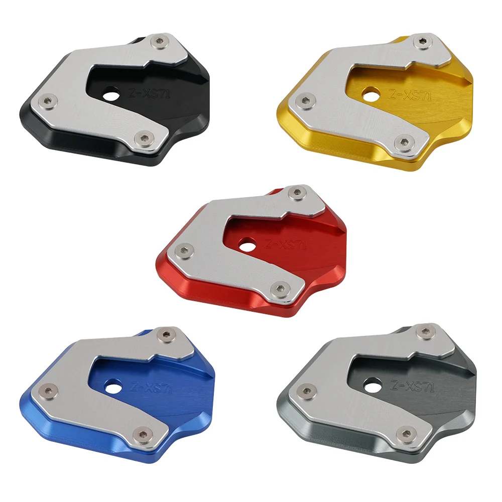 CNC мотоцикл Sidestand Pad T6061 алюминиевый анодированный для GSX-S750/1000