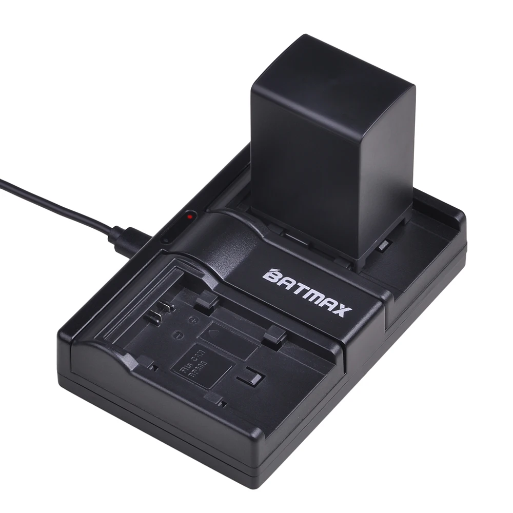 Bateria + Usb Duplo para Canon 828 Carregador Bp-820 Canon Vixia hf G40 G30 Xa20 Xa25 Filmadoras 2 Pçs 2900mah Bp-828 bp - Image 4