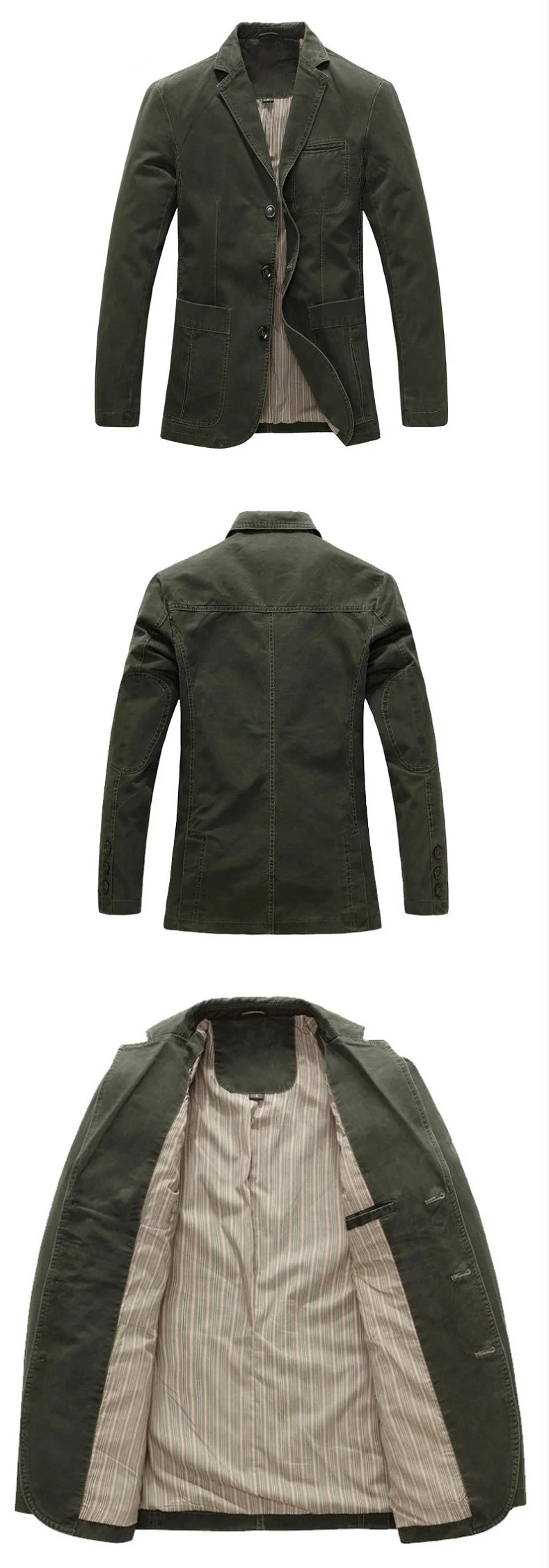 New Suit jacket spring and autumn men's small suit men's fashion cotton large size suit jacket men's slim casual suit