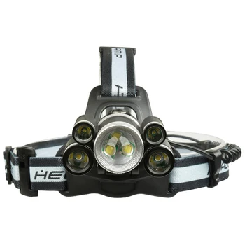 

5-Modes Waterproof LED Headlamp Headlight Head Lamp Torch for Outdoor Camping
